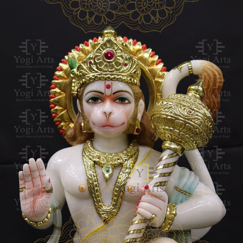 Colourful Hanuman Ji Statue