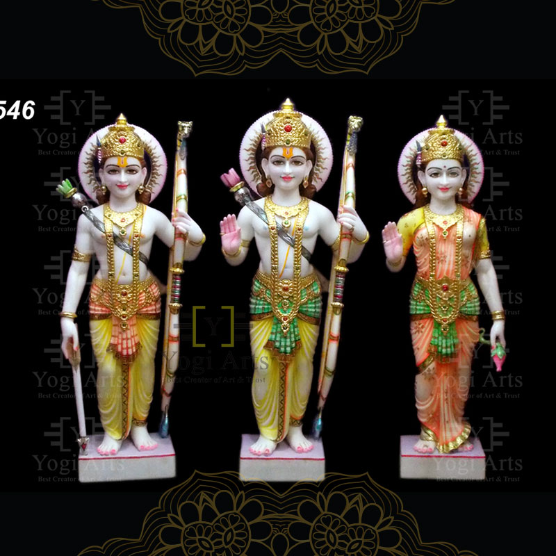 Decorated Ram Darbar Statue